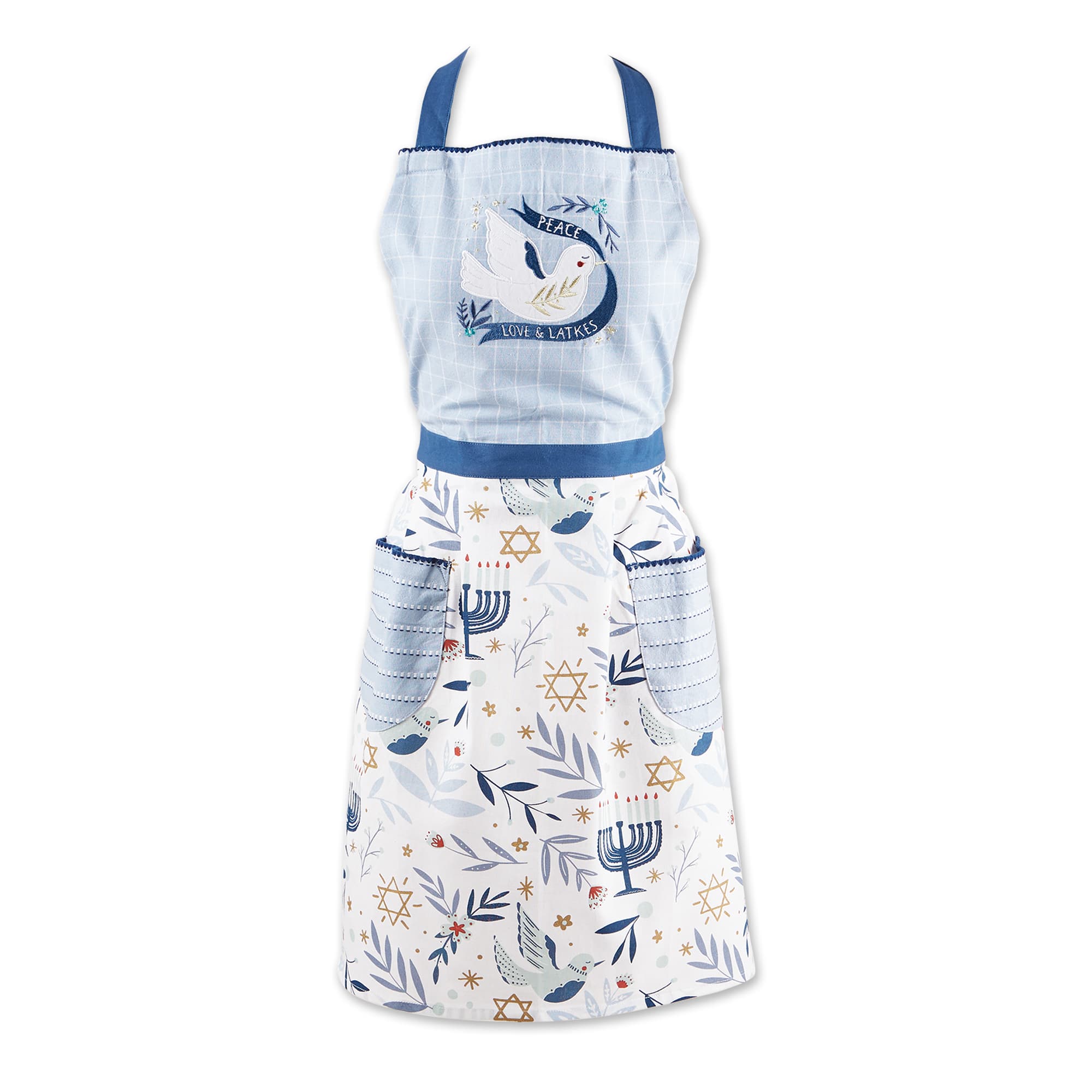 DII® Peace Love and Latkes Printed Apron